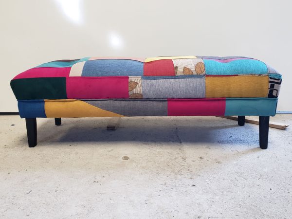 Banqueta pie de cama patchwork - Imagen 4
